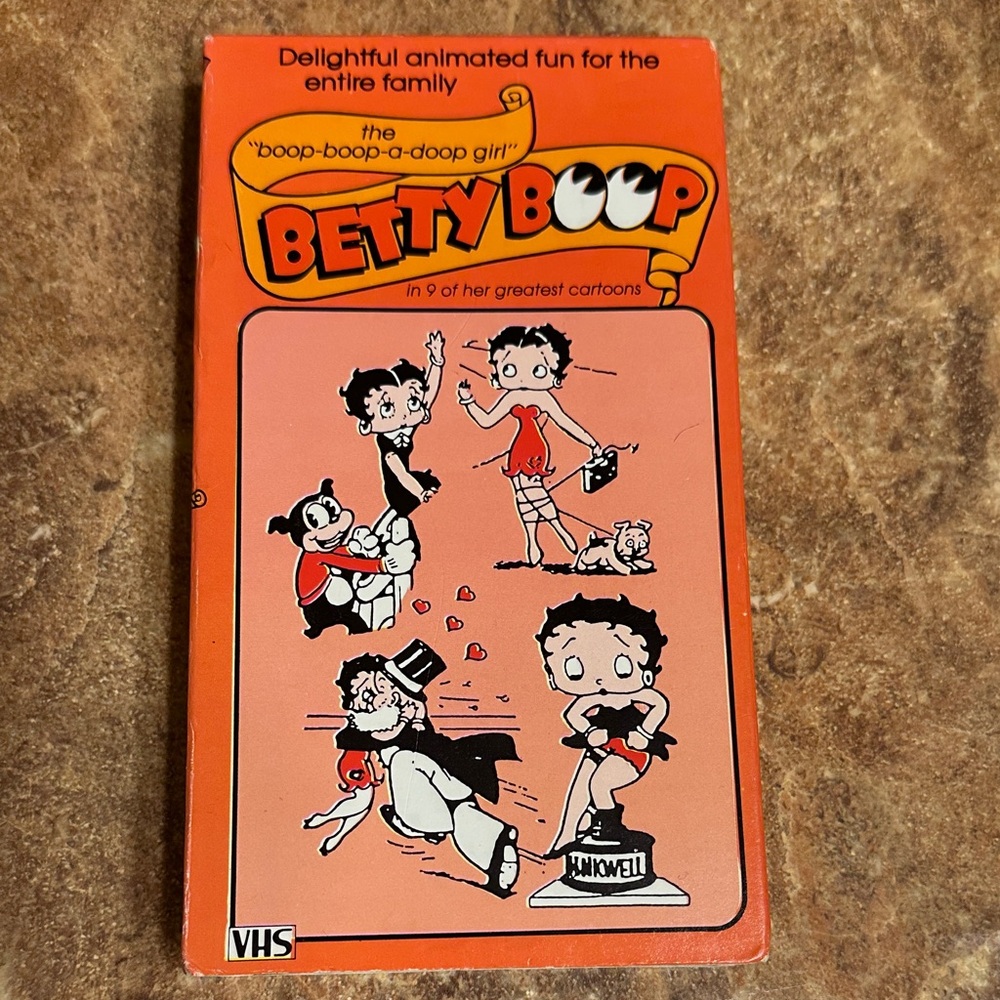 Betty Boop VHS Tape